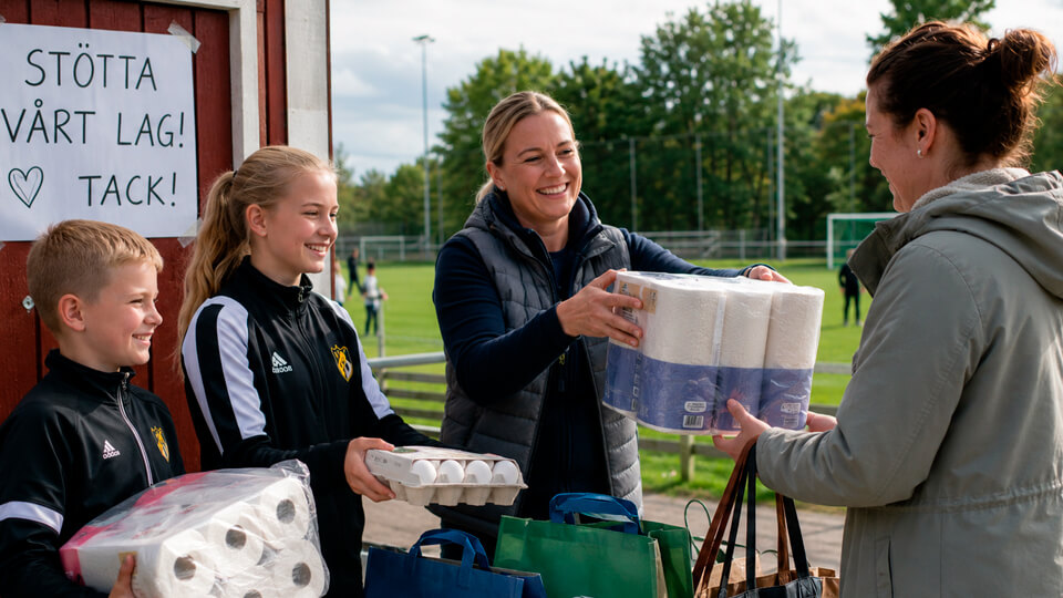 tips på saker att sälja till laget