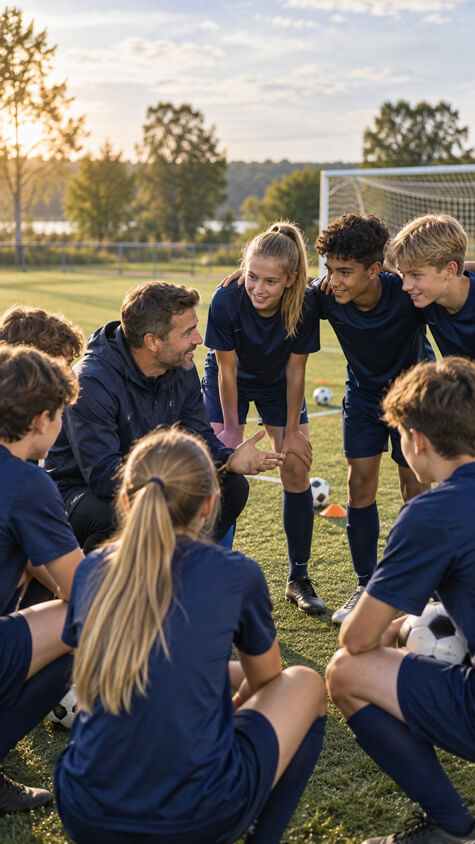 Tjäna pengar till fotbollslaget - lagsamling
